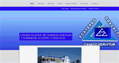 Desktop Screenshot of canacoecatepec.com